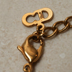 Dior Logo Letters Pendant Necklace - FashioNica