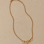 Dior Logo Letters Pendant Necklace - FashioNica