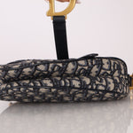 Dior Mini Oblique Saddle with Guitar Strap - FashioNica