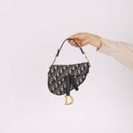 Dior Mini Oblique Saddle with Guitar Strap - FashioNica