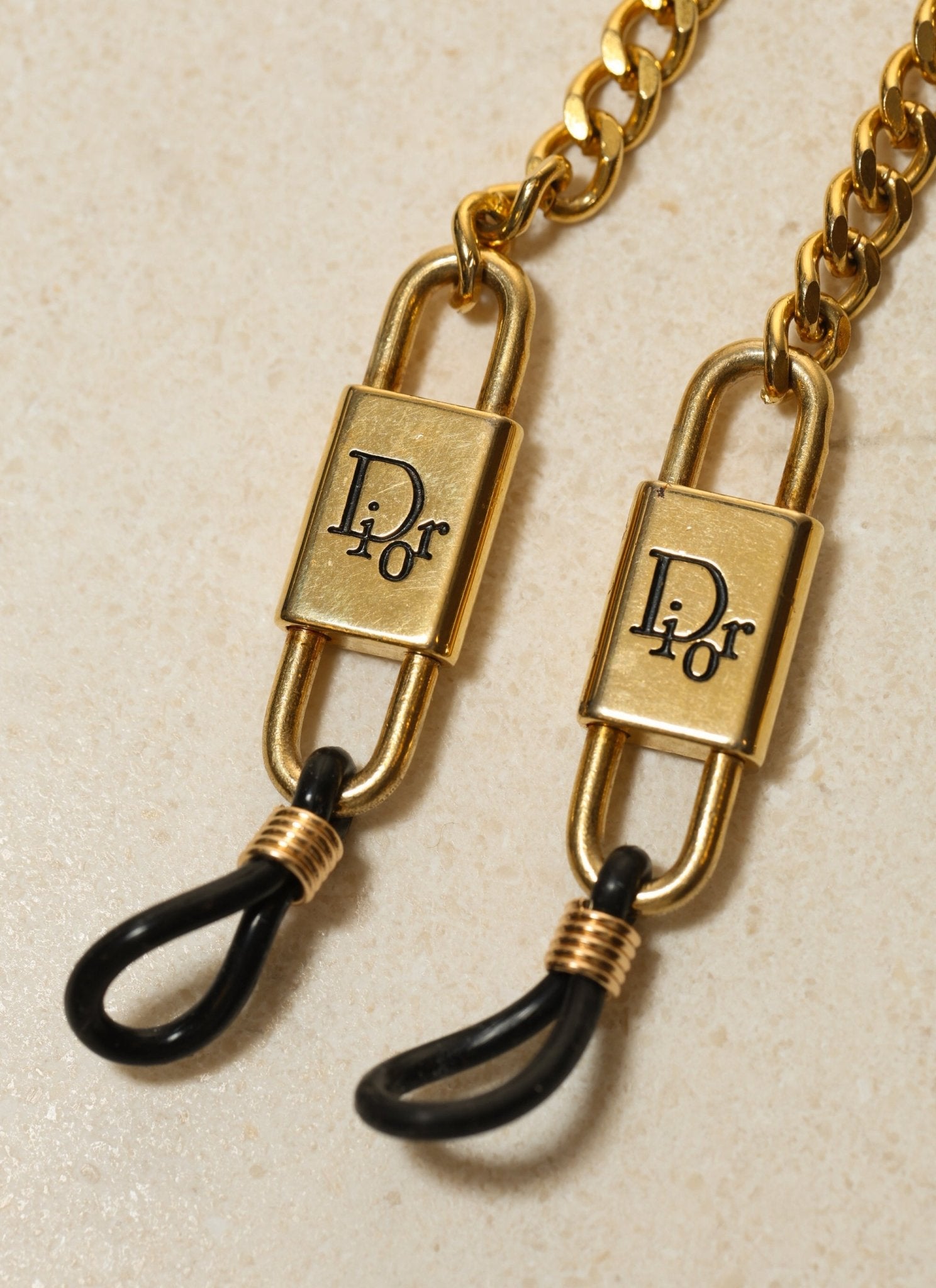 Dior Padlock Sunnies Chain - FashioNica