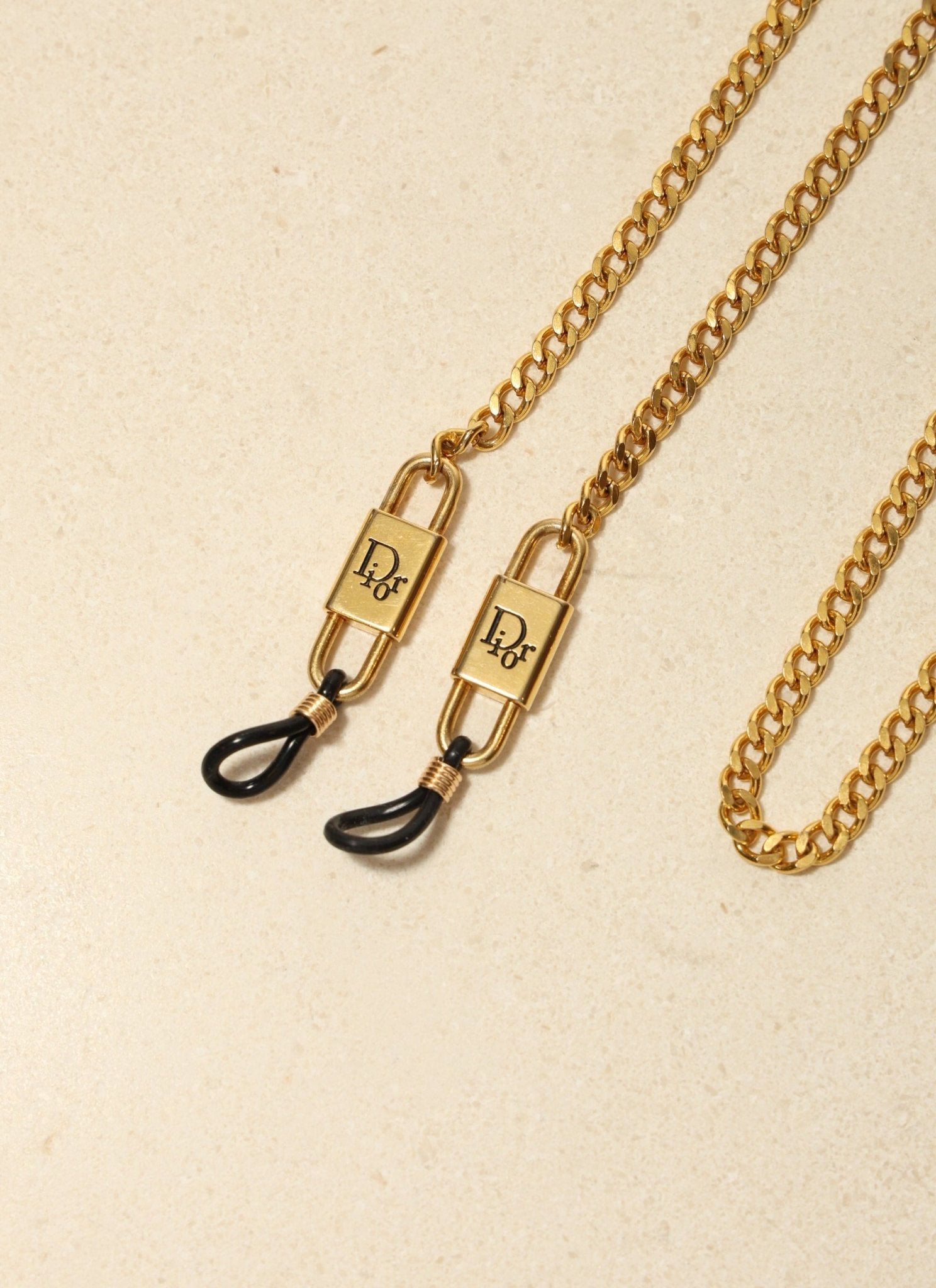 Dior Padlock Sunnies Chain - FashioNica