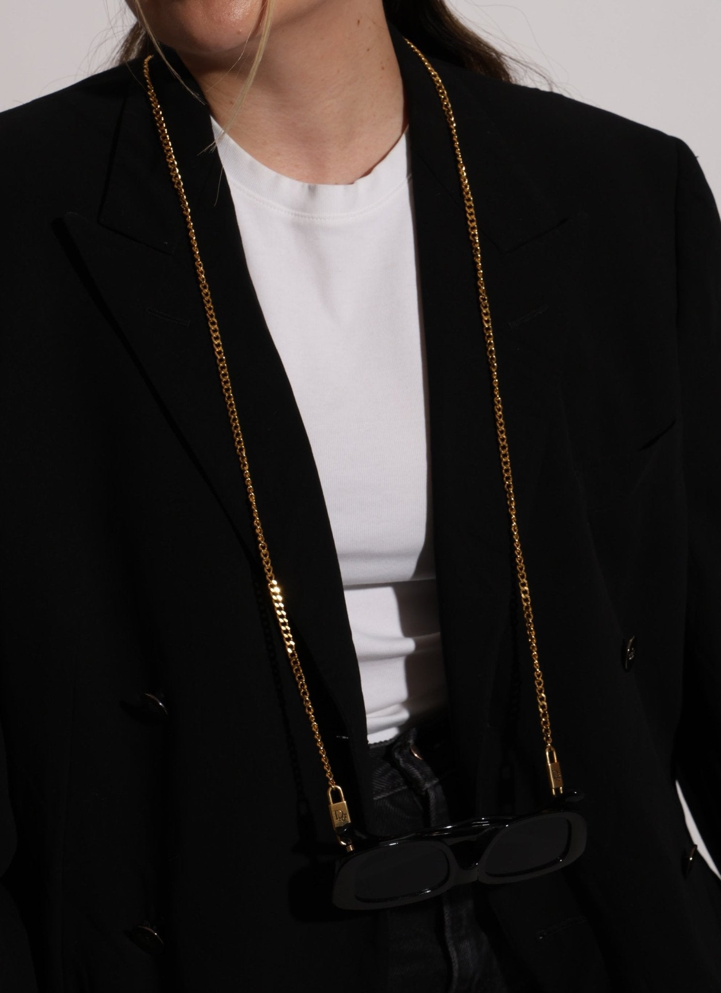 Dior Padlock Sunnies Chain - FashioNica