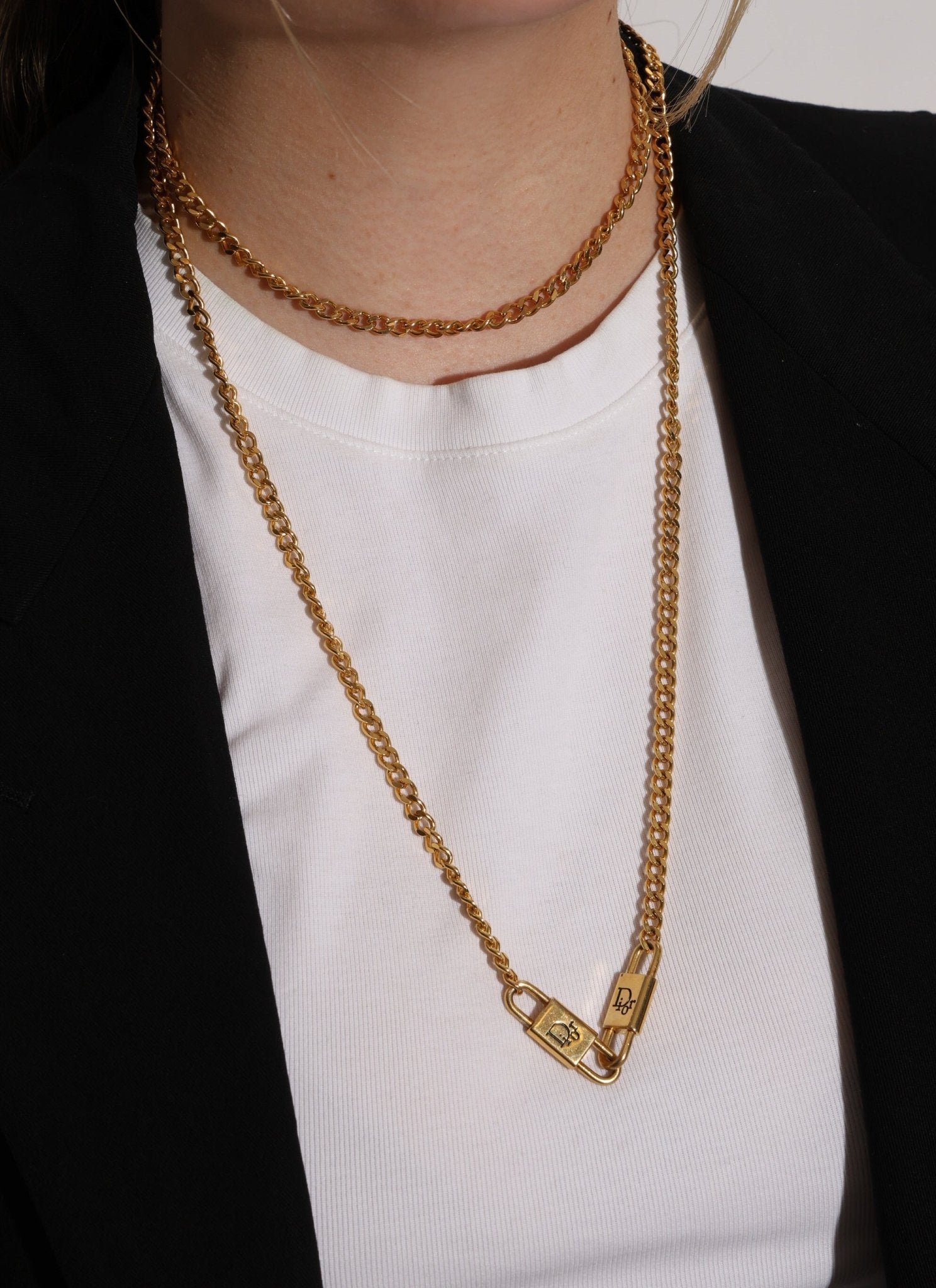 Dior Padlock Sunnies Chain - FashioNica