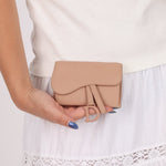 Dior Saddle Matte Cardholder on Chain - FashioNica