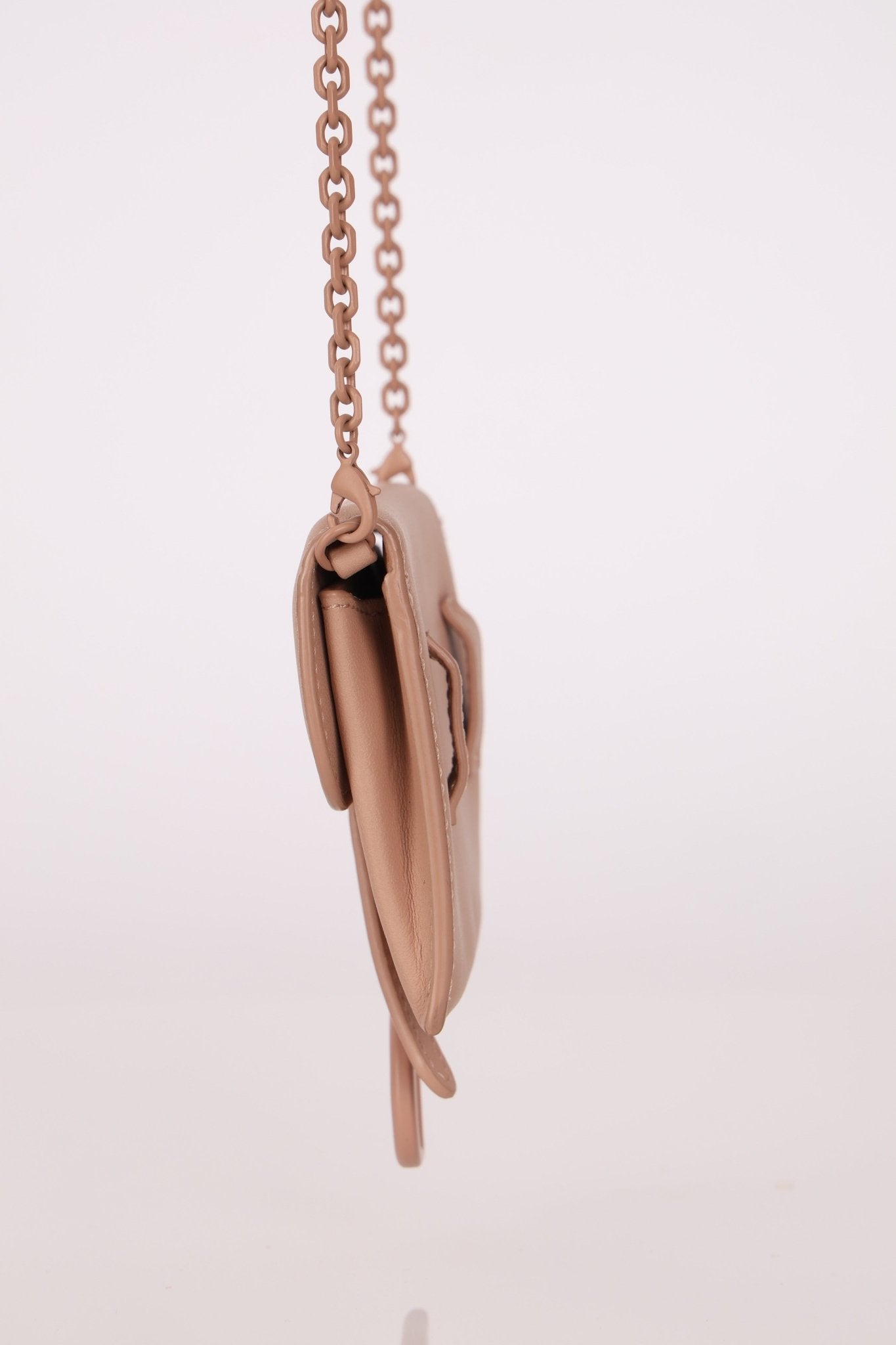 Dior Saddle Matte Cardholder on Chain - FashioNica