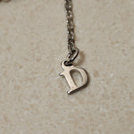 Dior Triple Logo Letters Necklace - FashioNica