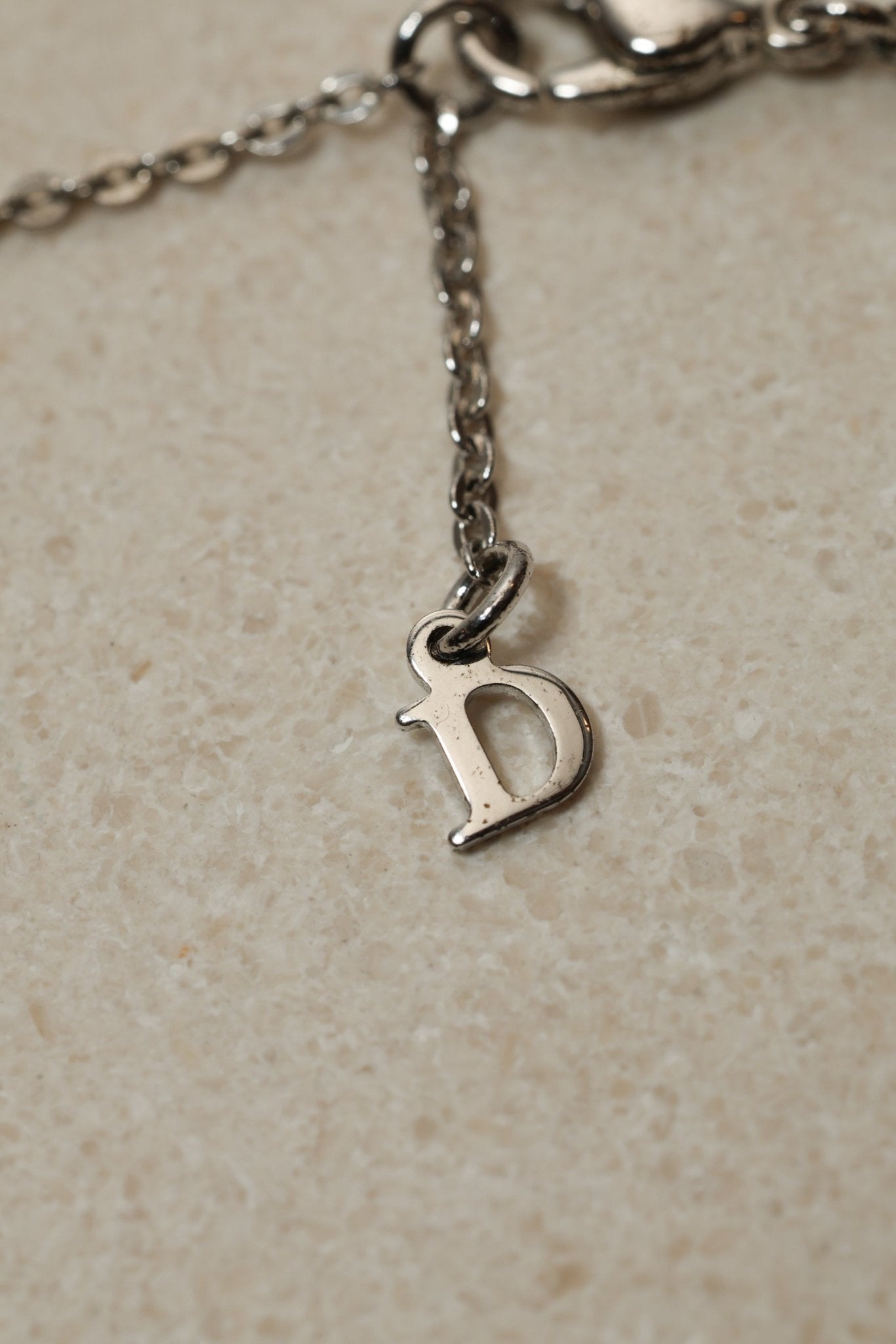 Dior Triple Logo Letters Necklace - FashioNica