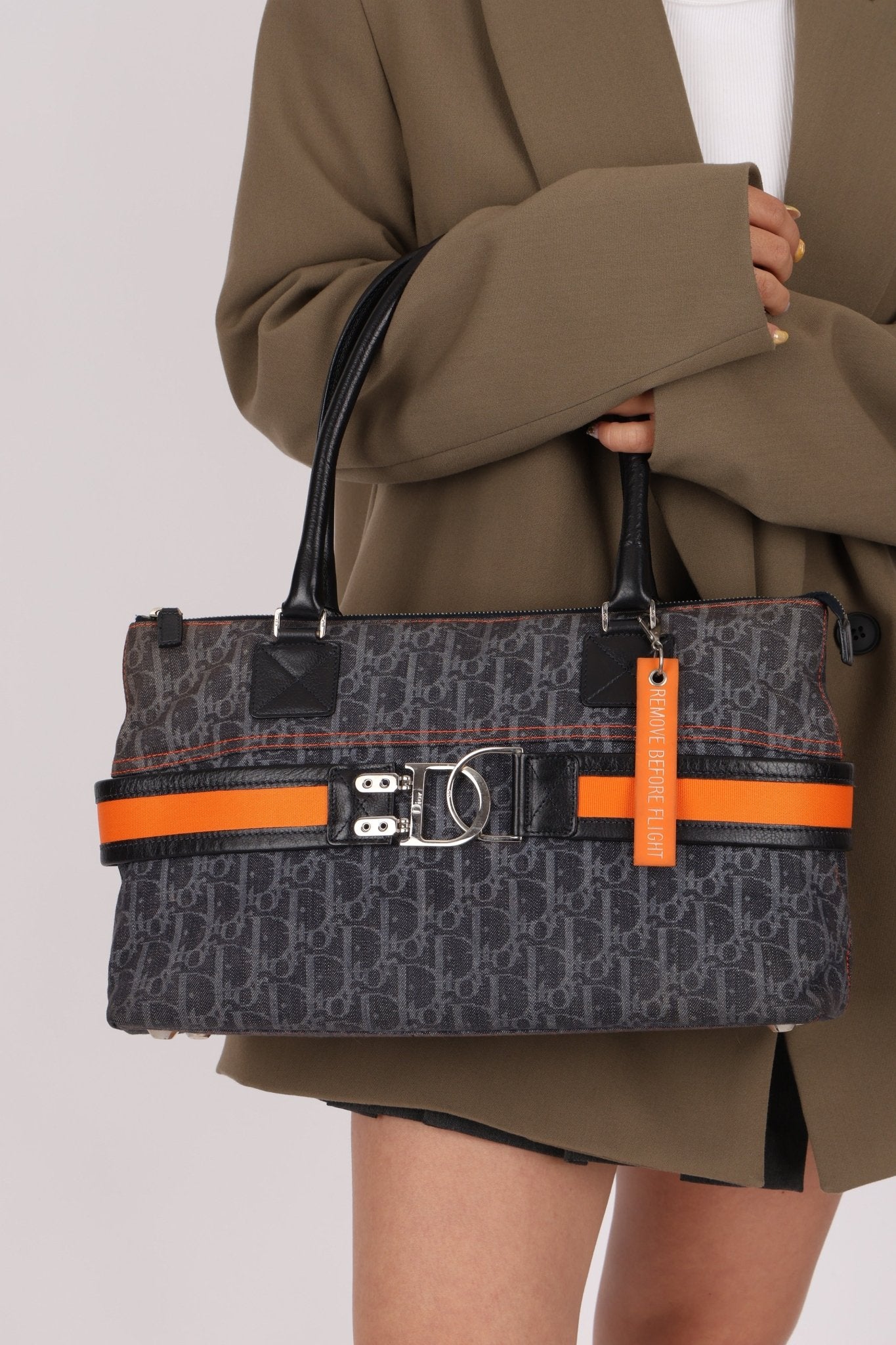 Dior x John Galliano 2005 Diorissimo Flight Tote - FashioNica