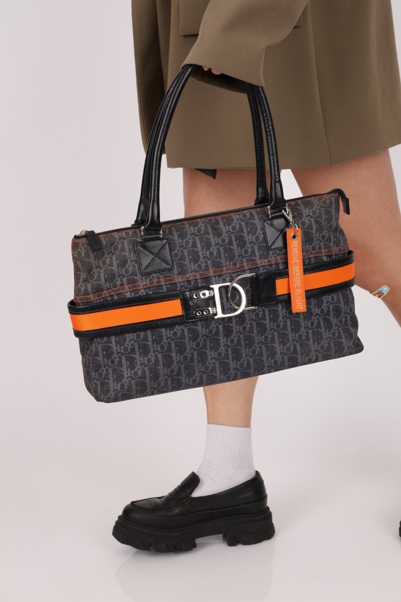 Dior x John Galliano 2005 Diorissimo Flight Tote - FashioNica
