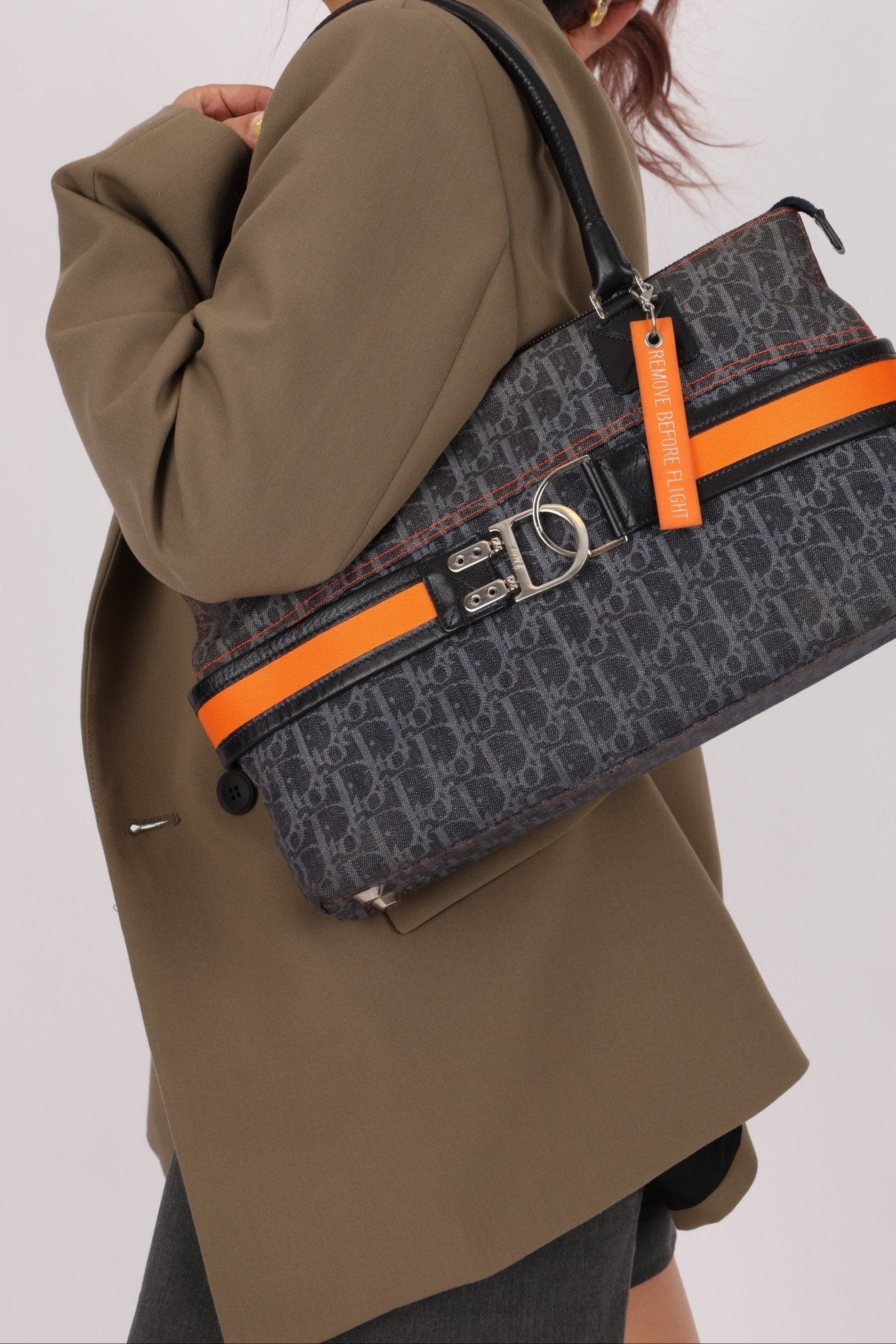 Dior x John Galliano 2005 Diorissimo Flight Tote - FashioNica