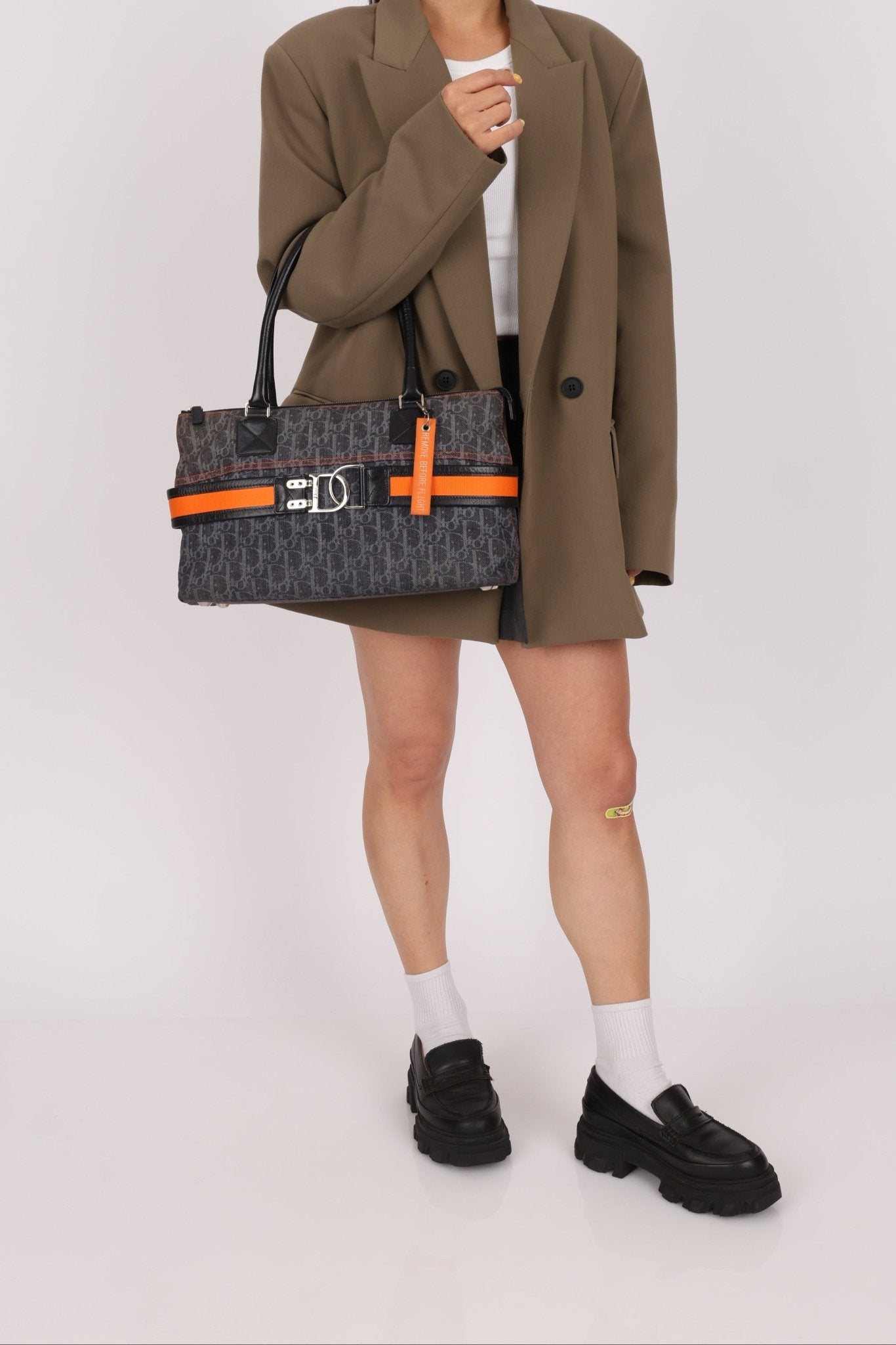 Dior x John Galliano 2005 Diorissimo Flight Tote - FashioNica