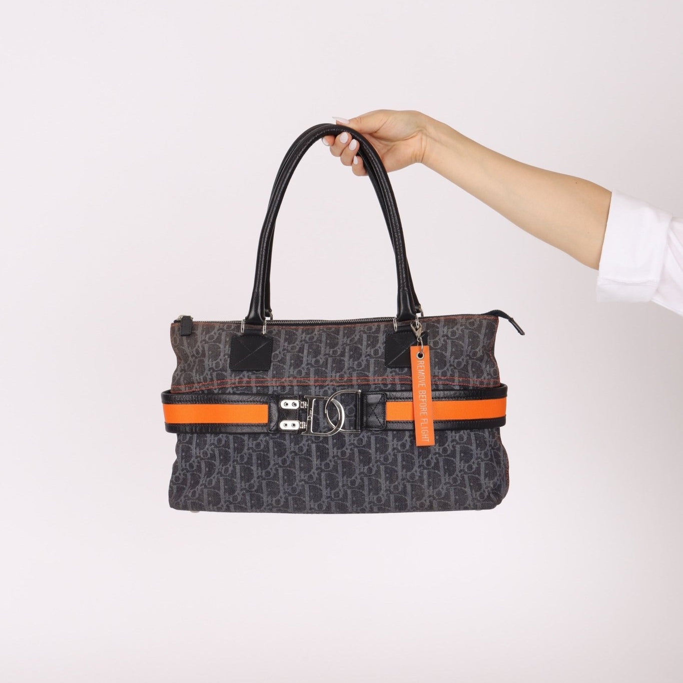 Dior x John Galliano 2005 Diorissimo Flight Tote - FashioNica