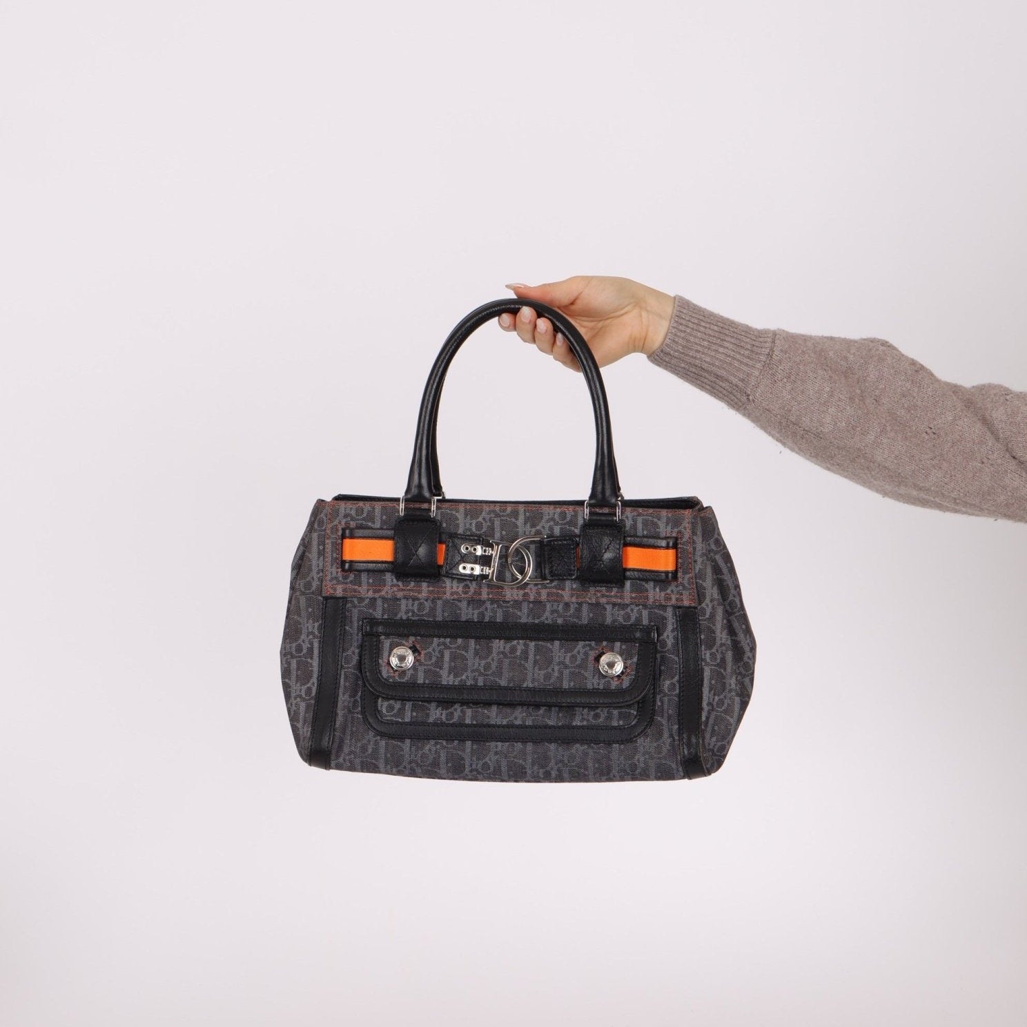 Dior x John Galliano 2006 Trotter Flight Small Tote - FashioNica