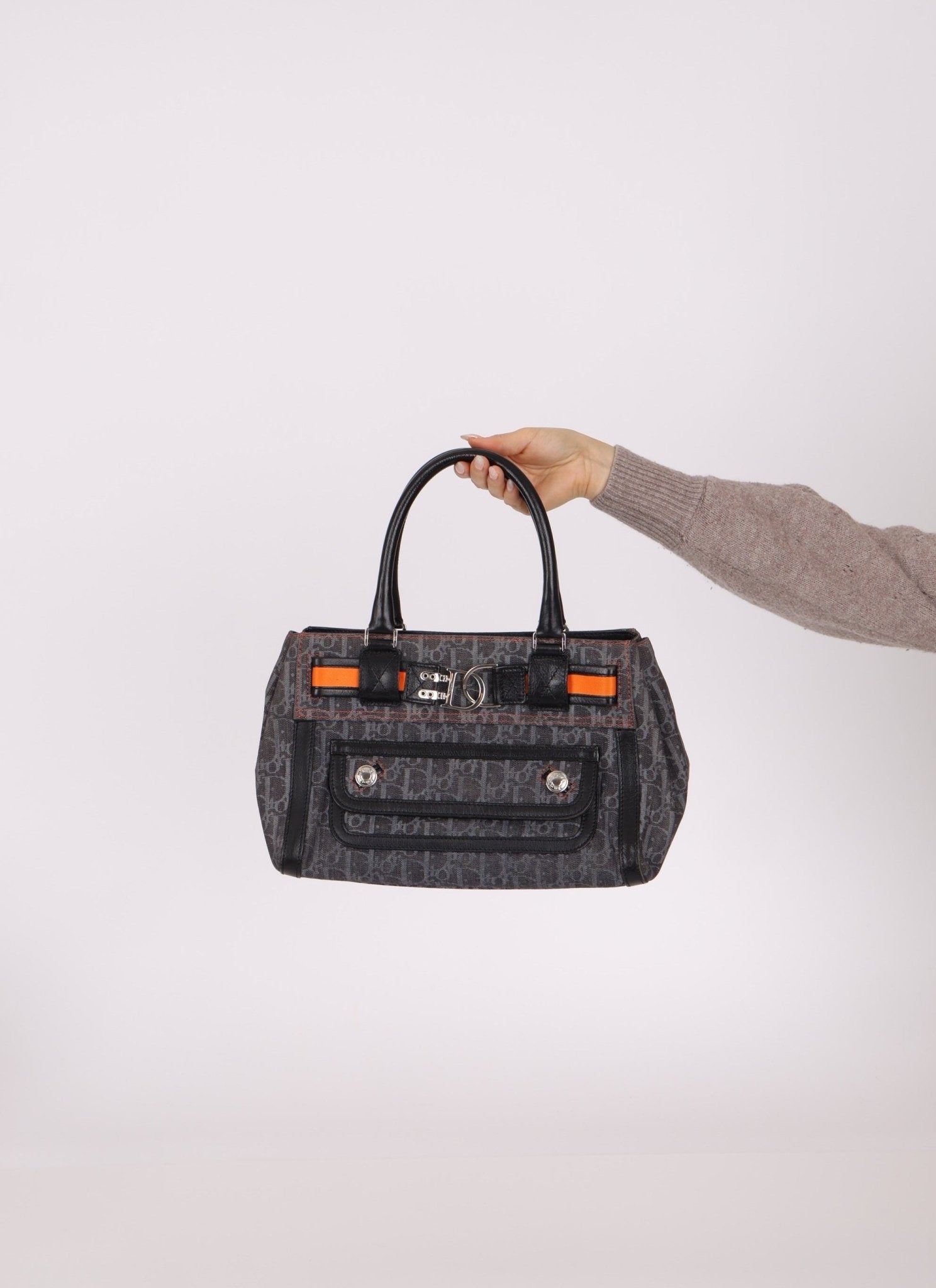 Dior x John Galliano 2006 Trotter Flight Small Tote - FashioNica