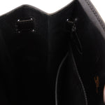 Discontinued Hermès 1988 Noir Box Kelly Sport 20 PM GHW - FashioNica