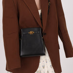 Discontinued Hermès 1988 Noir Box Kelly Sport 20 PM GHW - FashioNica