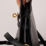 Discontinued Hermès 1988 Noir Box Kelly Sport 20 PM GHW - FashioNica