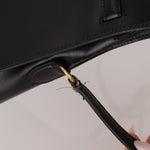 Discontinued Hermès 1988 Noir Box Kelly Sport 20 PM GHW - FashioNica