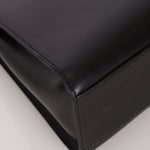 Discontinued Hermès 1988 Noir Box Kelly Sport 20 PM GHW - FashioNica