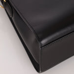 Discontinued Hermès 1988 Noir Box Kelly Sport 20 PM GHW - FashioNica