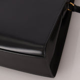 Discontinued Hermès 1990 Noir Box Kelly Sport 24 PM GHW - FashioNica