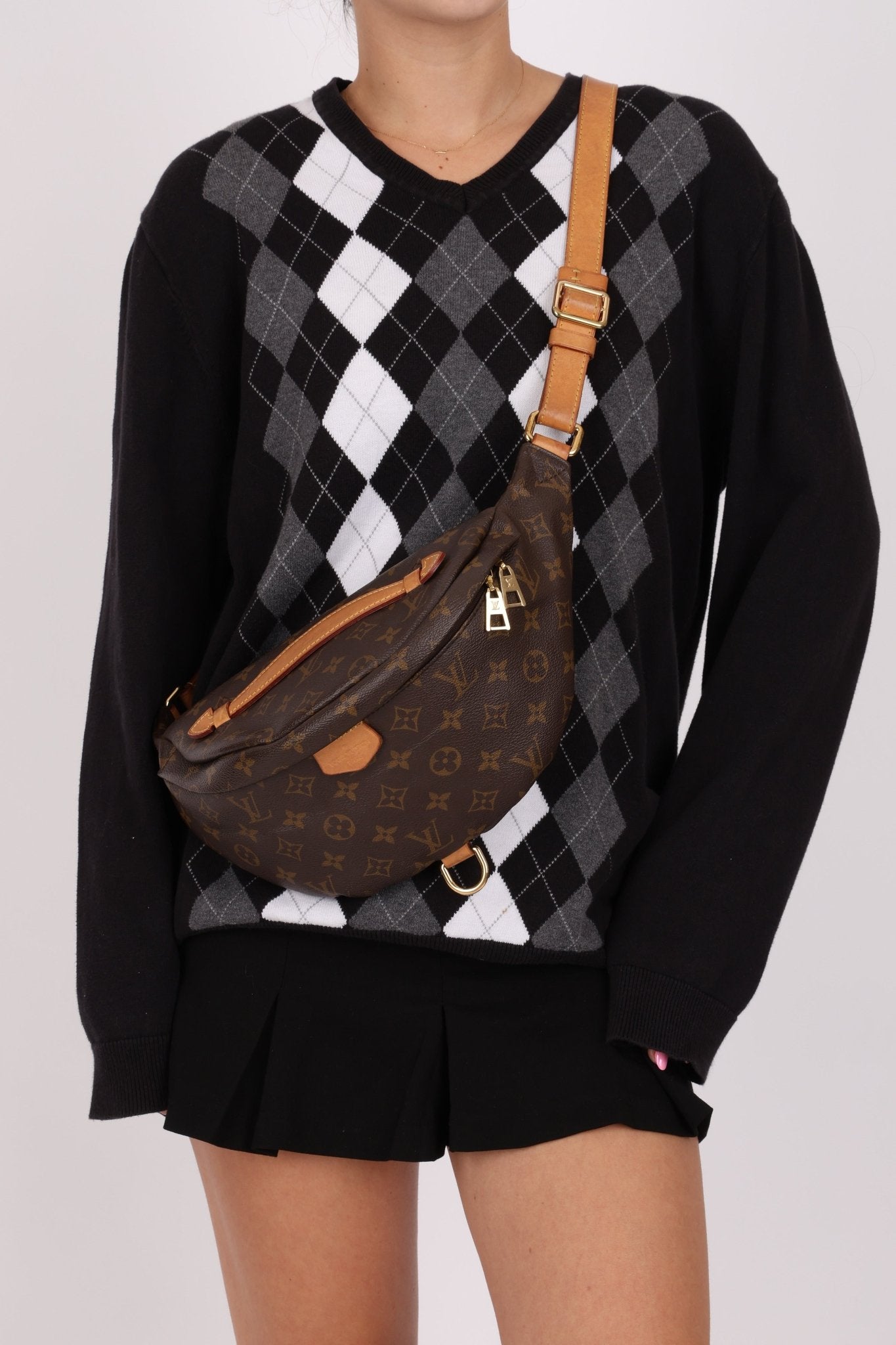 Discontinued Louis Vuitton Monogram Bum Bag - FashioNica