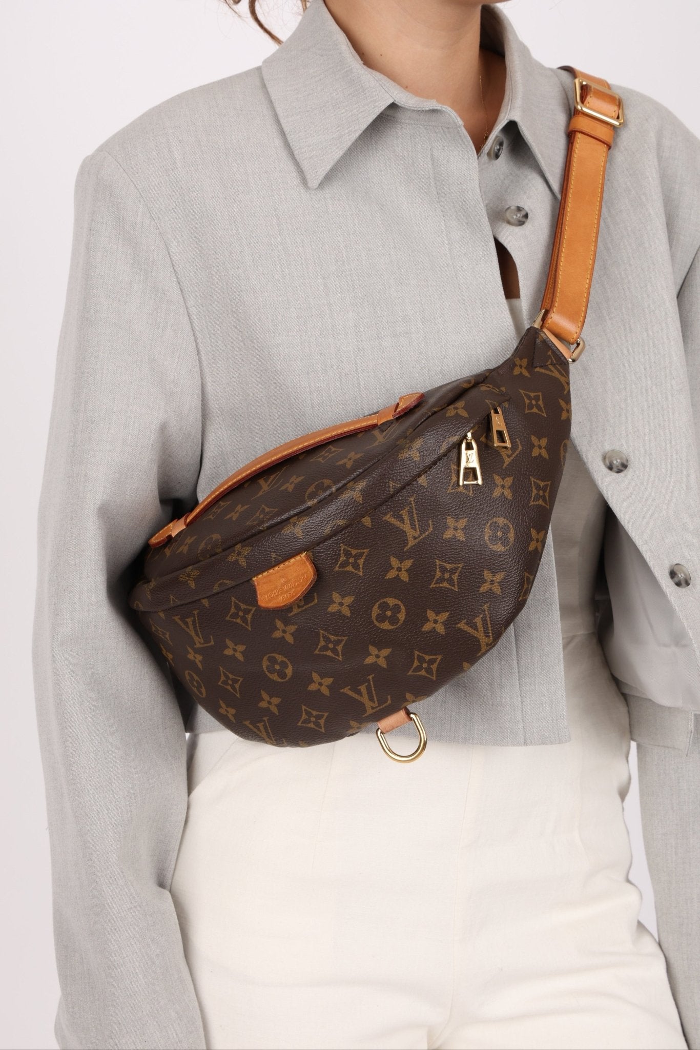 Discontinued Louis Vuitton Monogram Bum Bag - FashioNica
