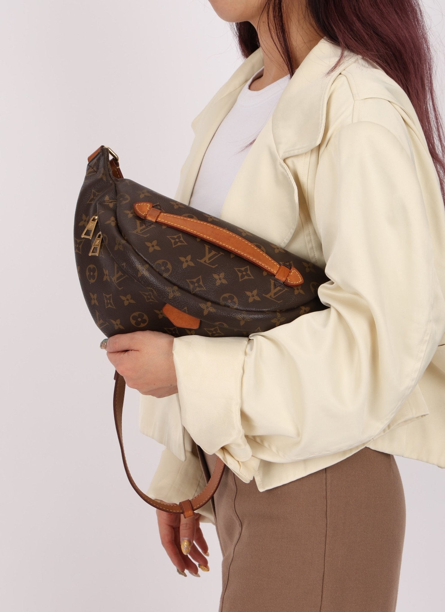 Discontinued Louis Vuitton Monogram Bum Bag - FashioNica