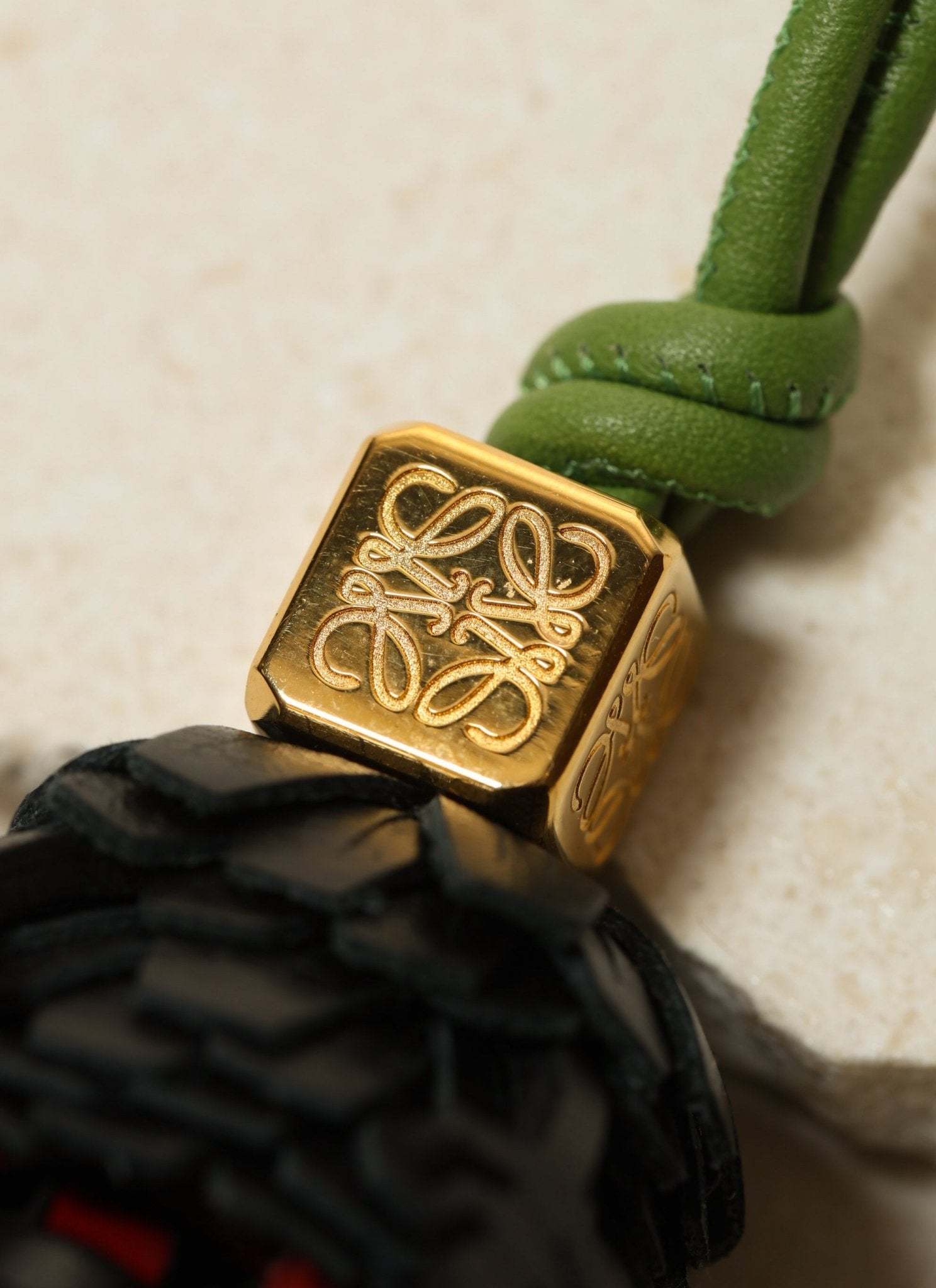 Discontinued Rare Loewe Calfskin Ladybug Charm - FashioNica