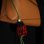Discontinued Rare Loewe Calfskin Ladybug Charm - FashioNica