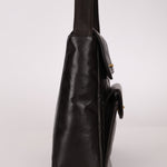 Extremely Rare Chanel 1996 Lambskin Double Turnlock Shoulder Bag - FashioNica