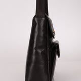 Extremely Rare Chanel 1996 Lambskin Double Turnlock Shoulder Bag - FashioNica