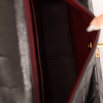 Extremely Rare Chanel 1996 Lambskin Double Turnlock Shoulder Bag - FashioNica