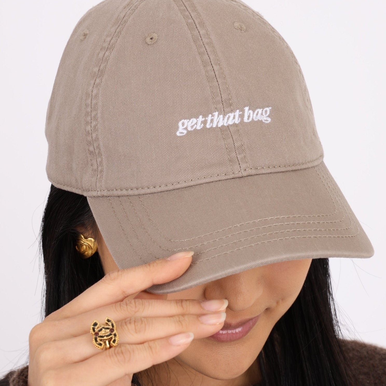 FashioNica Get That Bag Hat - Etoupe - FashioNica