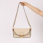Fendi 1974 Cream Sellerissima Baguette GHW - FashioNica