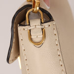 Fendi 1974 Cream Sellerissima Baguette GHW - FashioNica