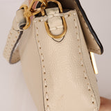 Fendi 1974 Cream Sellerissima Baguette GHW - FashioNica