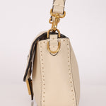 Fendi 1974 Cream Sellerissima Baguette GHW - FashioNica
