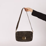 Fendi 2021 Interlace FF Zucca 1974 Medium Baguette - FashioNica