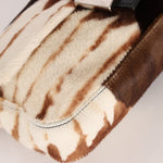 Fendi Animal Print Ponyhair Baguette - FashioNica