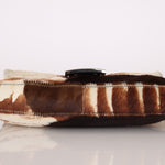 Fendi Animal Print Ponyhair Baguette - FashioNica