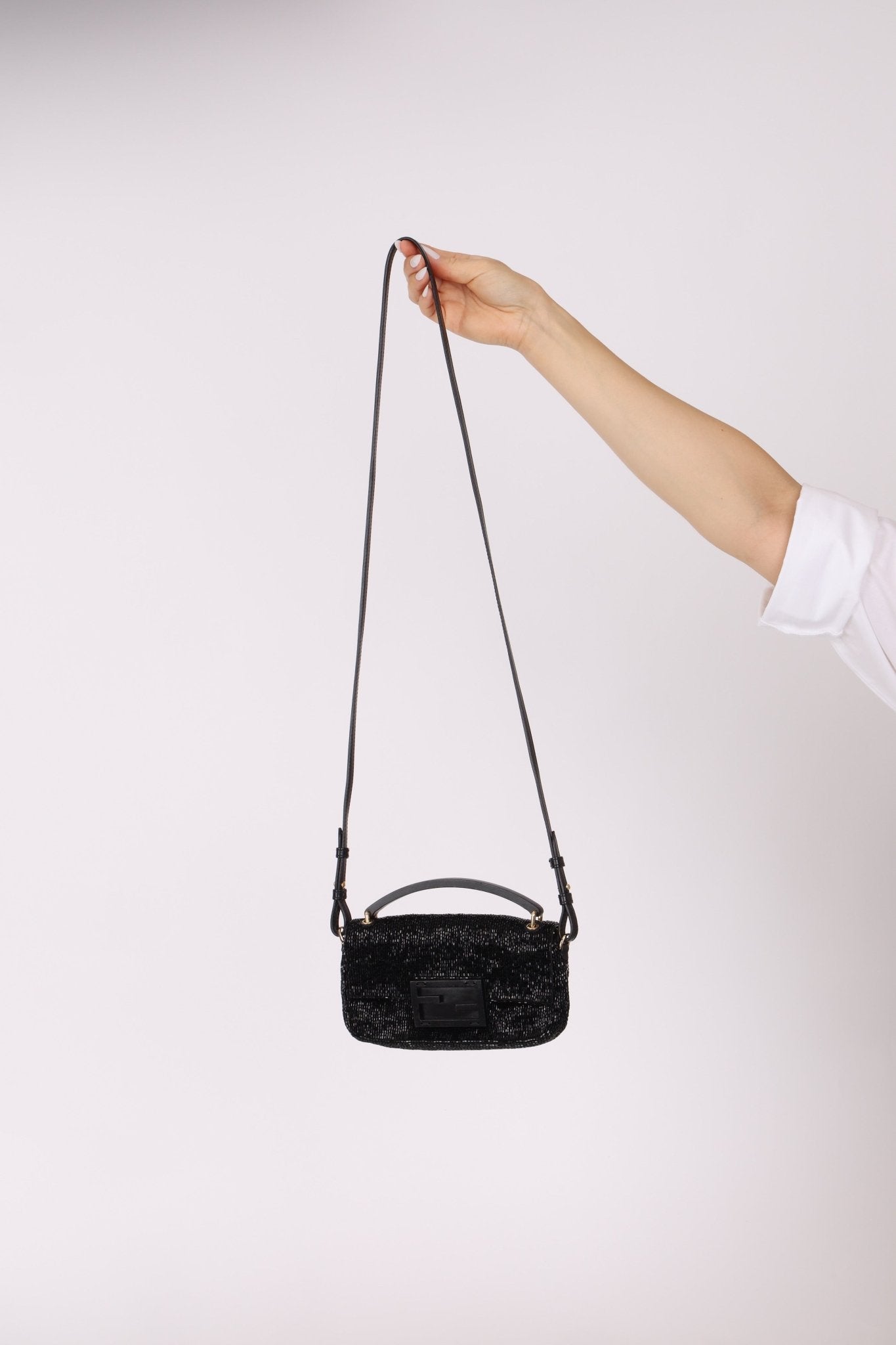 Fendi Beaded Mini Baguette - FashioNica