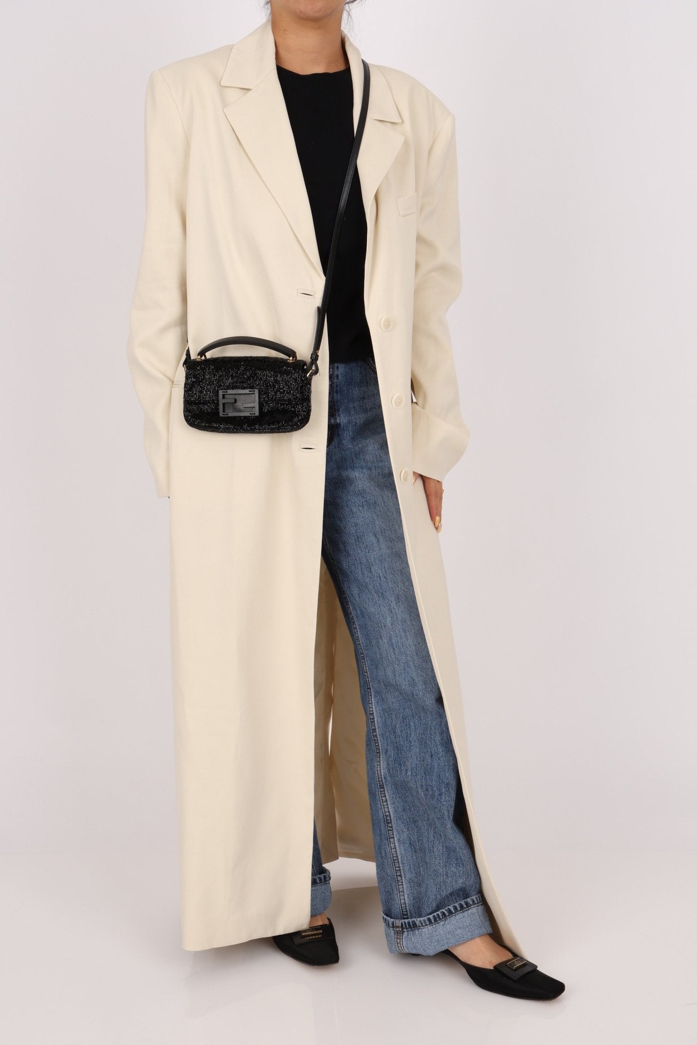 Fendi Beaded Mini Baguette - FashioNica