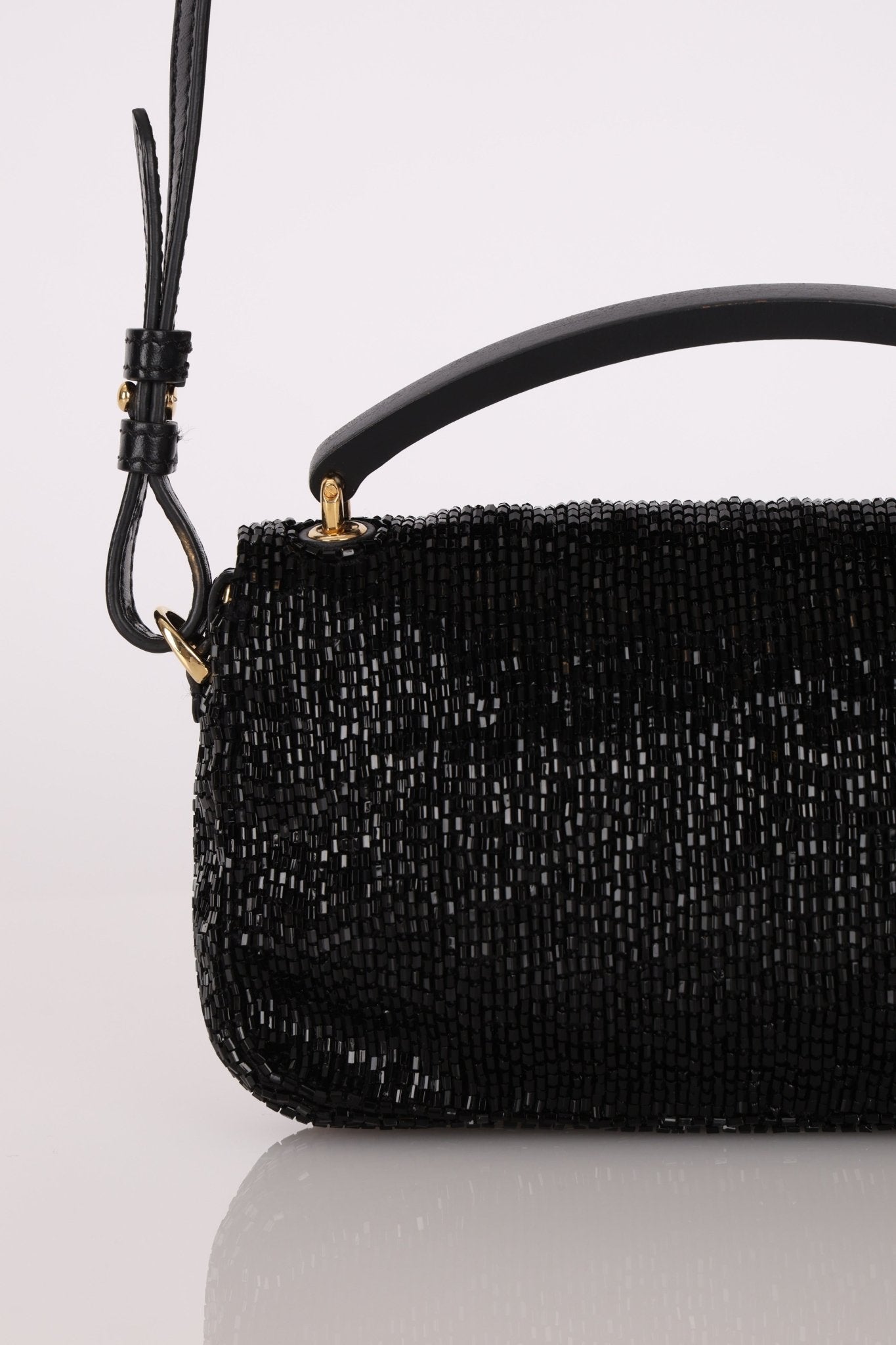 Fendi Beaded Mini Baguette - FashioNica