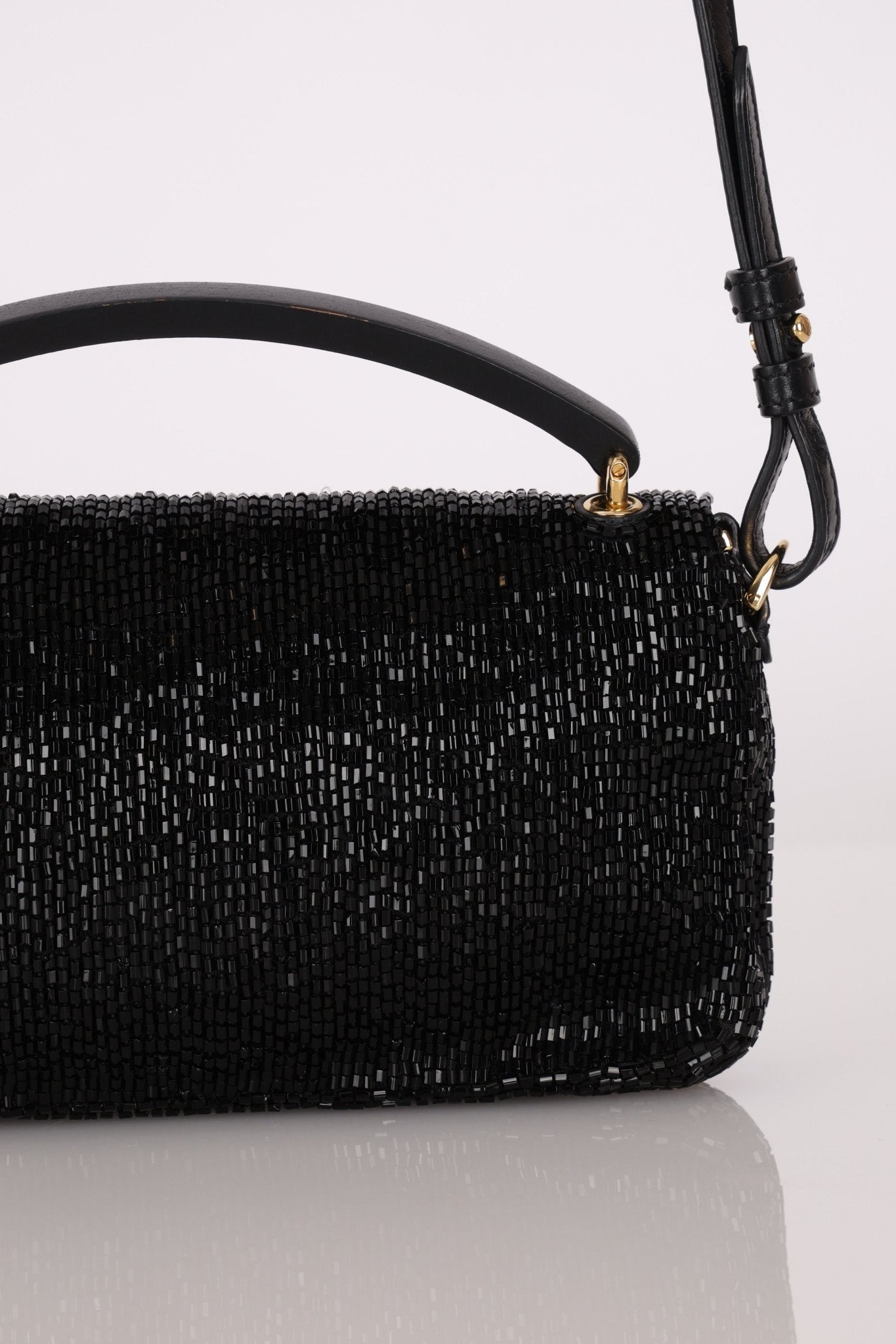 Fendi Beaded Mini Baguette - FashioNica