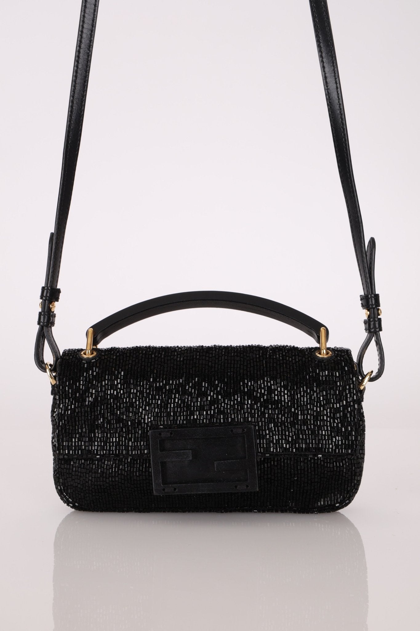 Fendi Beaded Mini Baguette - FashioNica