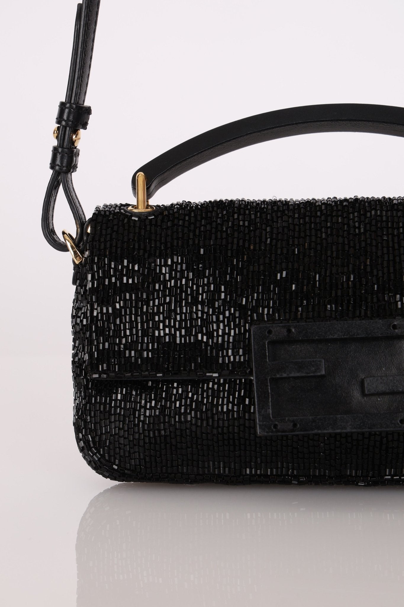 Fendi Beaded Mini Baguette - FashioNica