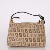 Fendi Beige Zucchino Mini Pochette - FashioNica