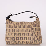 Fendi Beige Zucchino Mini Pochette - FashioNica